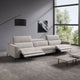 3 Seat Maxi Sofa With 2 Power Recliners In Microfibre