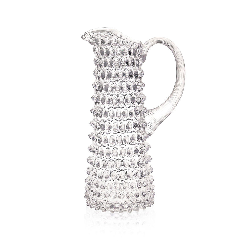 Hobnail - Clear Tall Jug