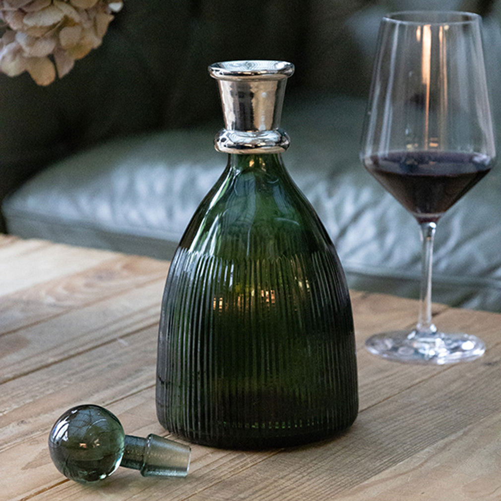 Emerald - Glass Port Decanter