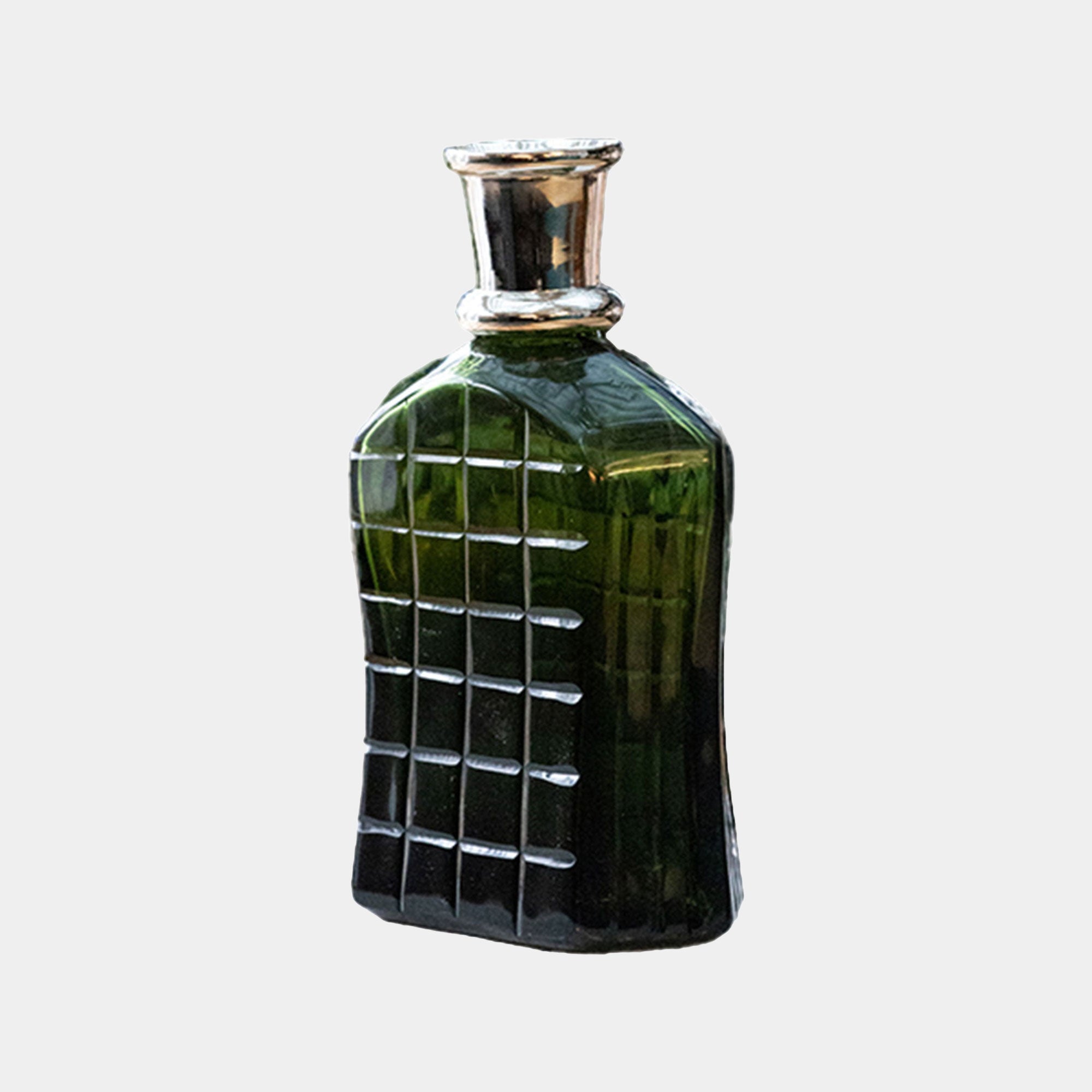 Emerald Glass Whiskey Decanter (BO)