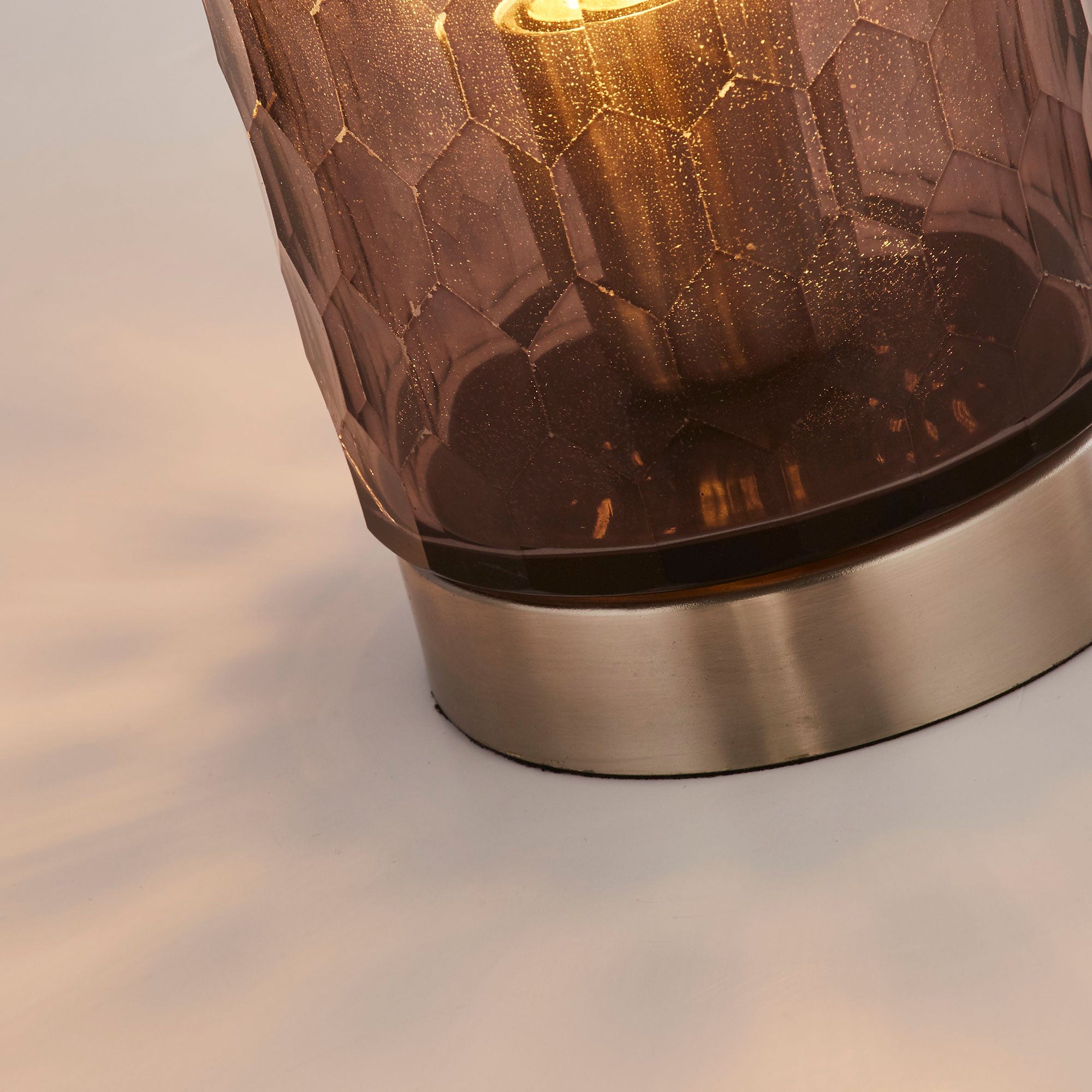 Alexsus - Smoked Table Lamp