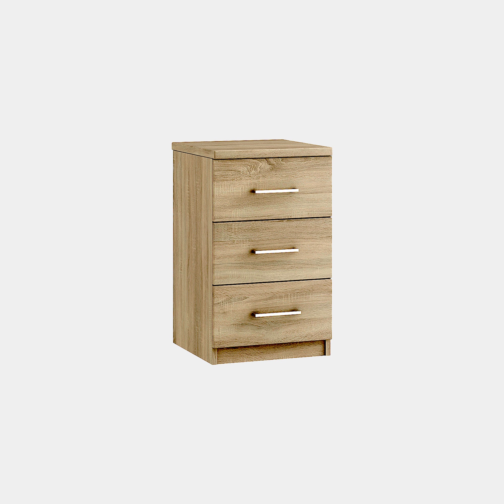 Reims - 3 Drawer Bedside