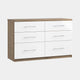 Strasbourg - 6 Drawer Twin Chest