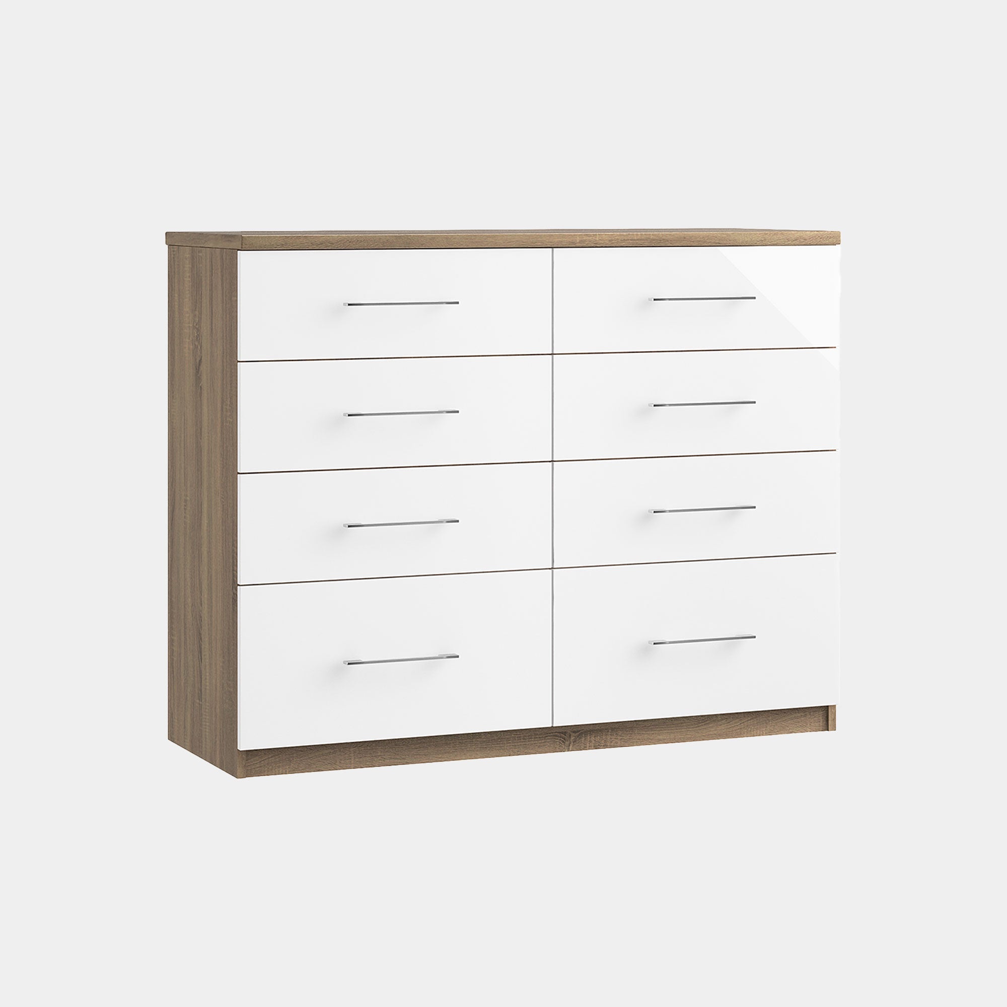 Strasbourg - 8 Drawer Twin Chest