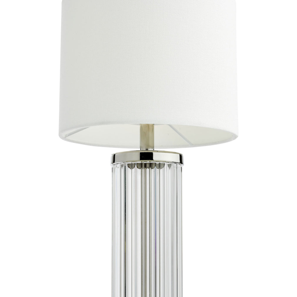 Enzo - Chrome Rechargeable Table Lamp