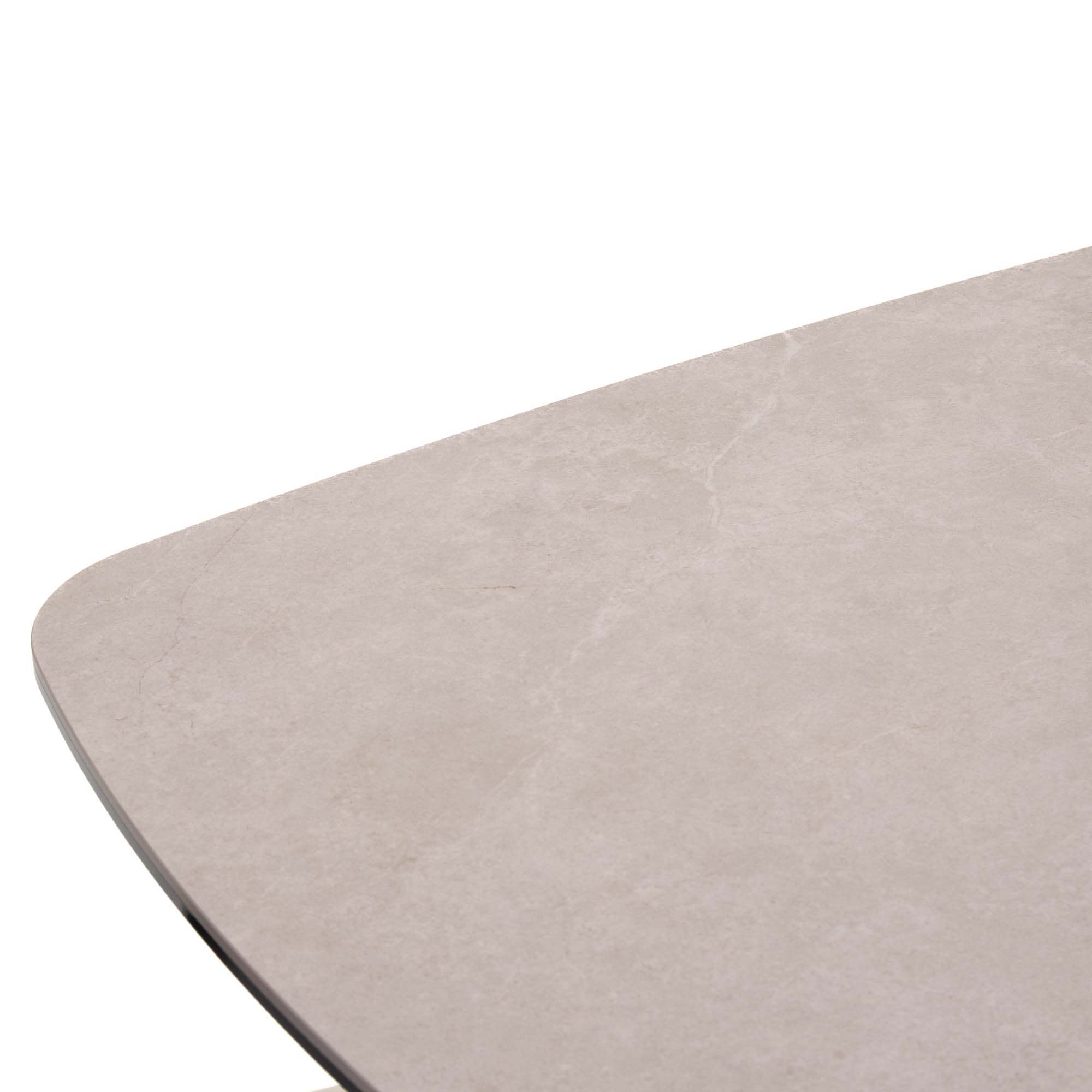 Bari - Coffee Table In Light Grey Ceramic