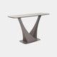 Bari - Console Table In Light Grey Ceramic