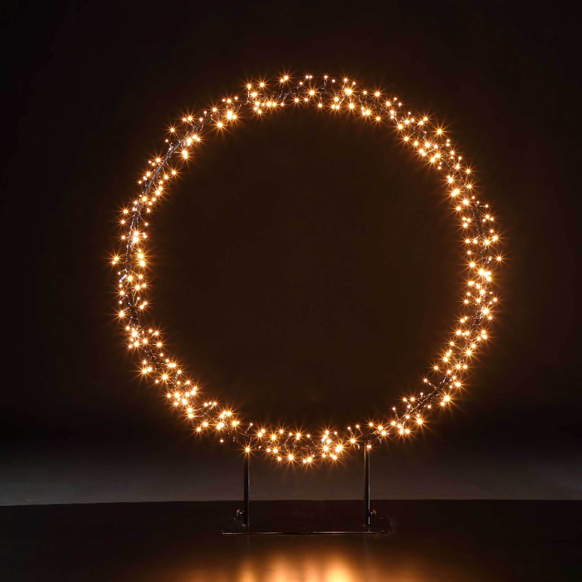 LED Standing Wreath