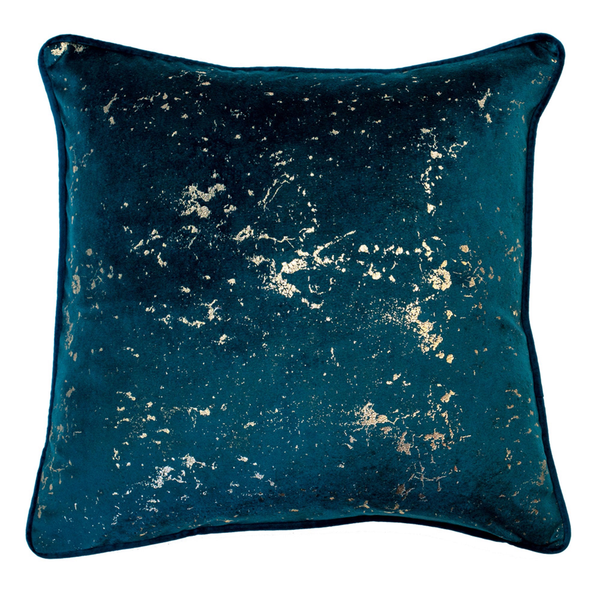 Shimmer- Small Teal Cushion