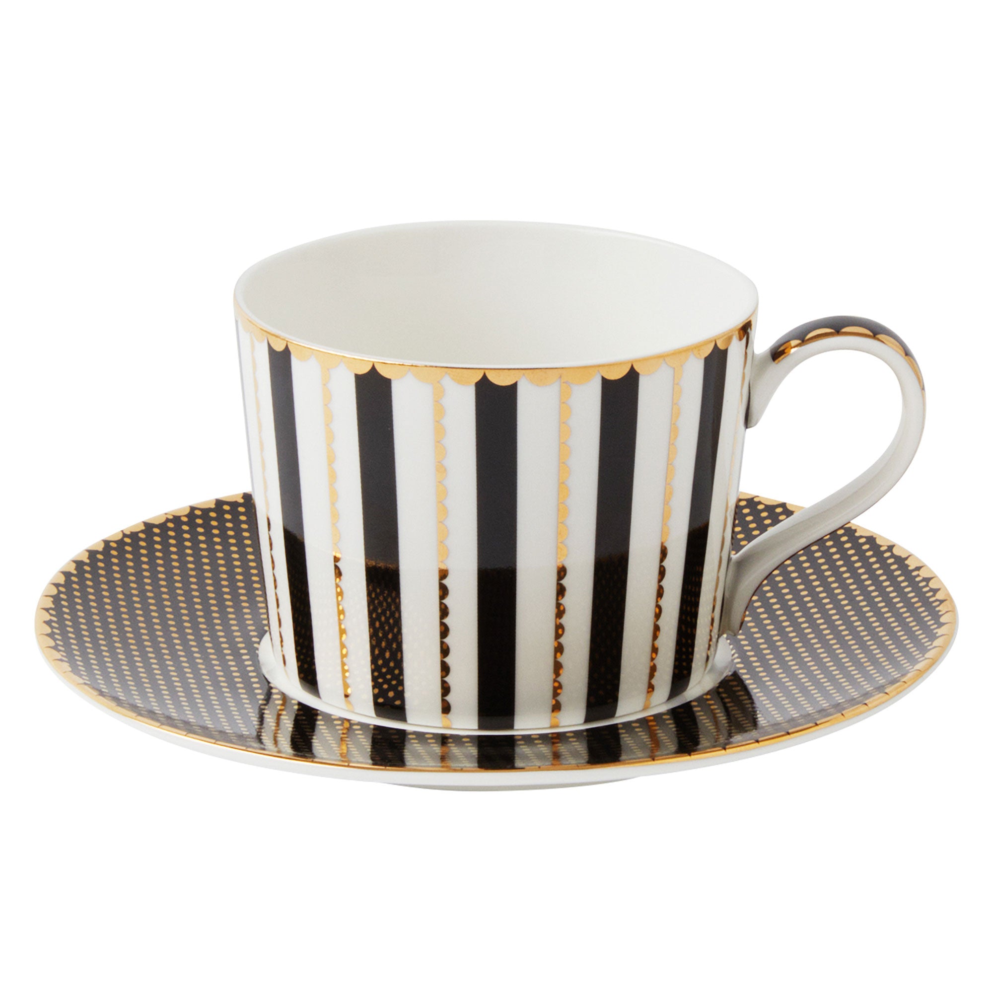 Maxwell & Williams - Teas's & C's Regency Black Cup & Saucer