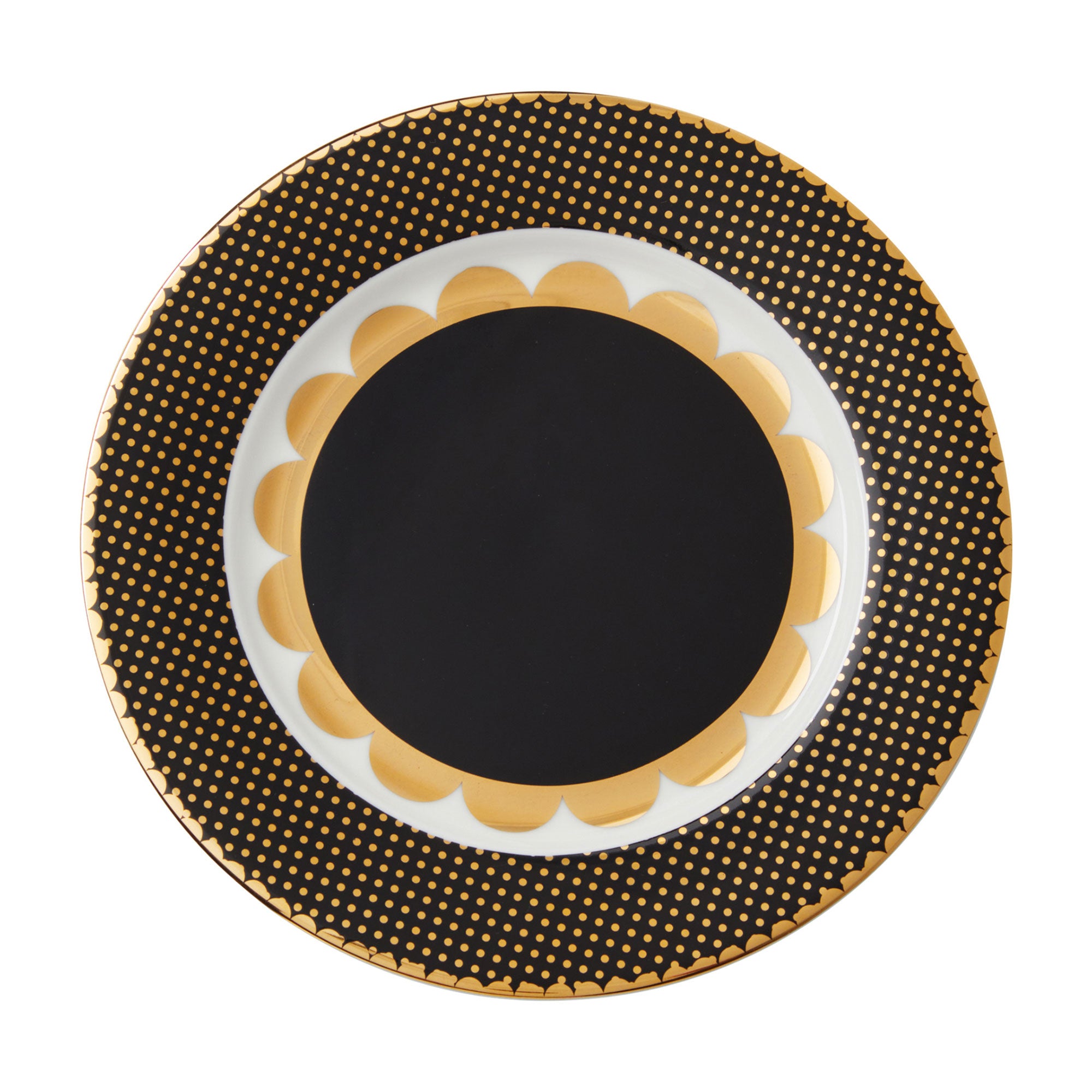 Maxwell & Williams - Teas's & C's Regency Black Rim Plate