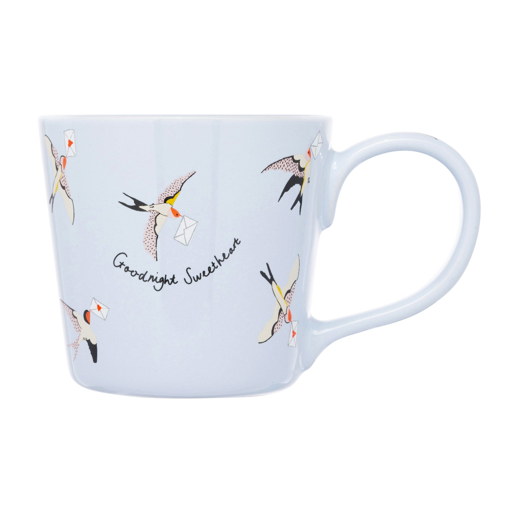 Cath Kidston - Love Birds Blue Dolly Mug