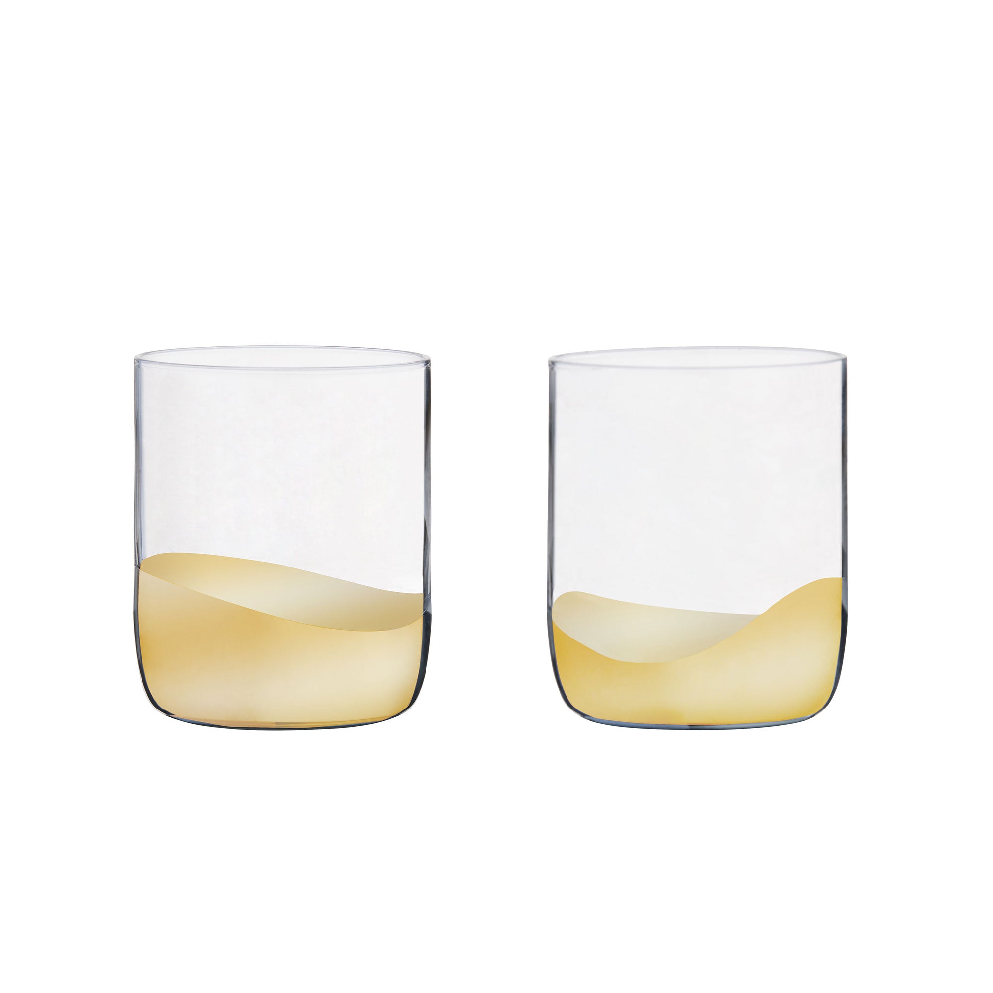 Wave - Gold Tumblers