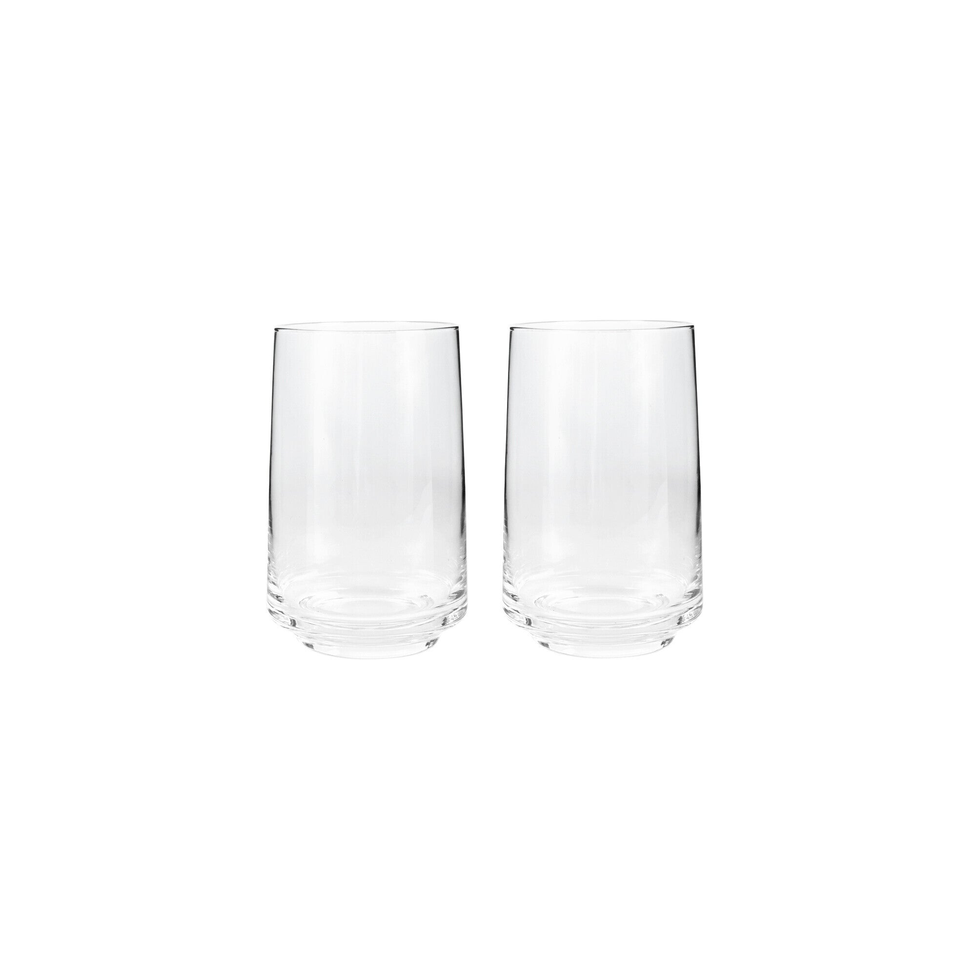 Denby - Set of 2 Clear Large Tumblers