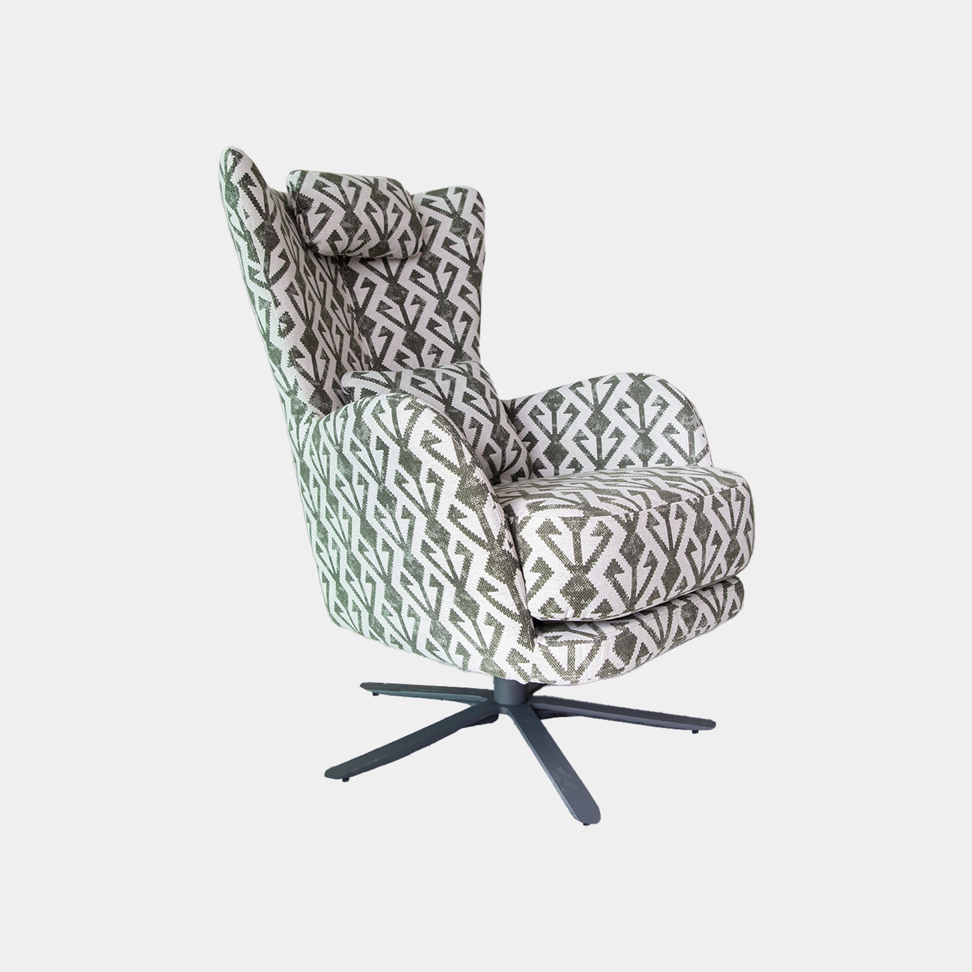 Elche - Swivel Base Armchair In Fabric