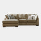 LHF Chaise Group (LHF Chaise + RHF Medium Sofa) In Fabric Dolce