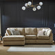 Large LHF Chaise Group (LHF Chaise + RHF Large Sofa) In Fabric Dolce