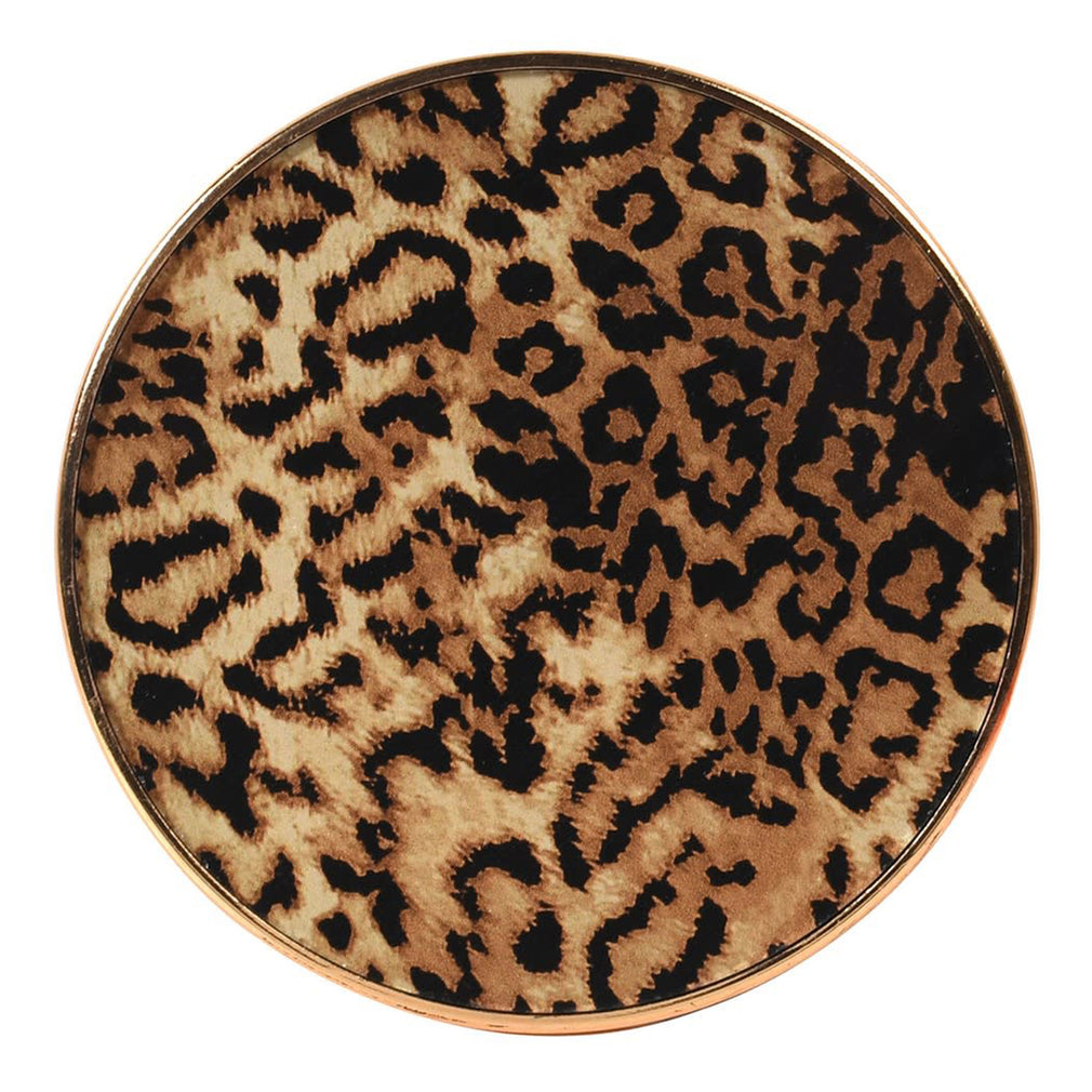 Leopard Print Coasters - Set of 4