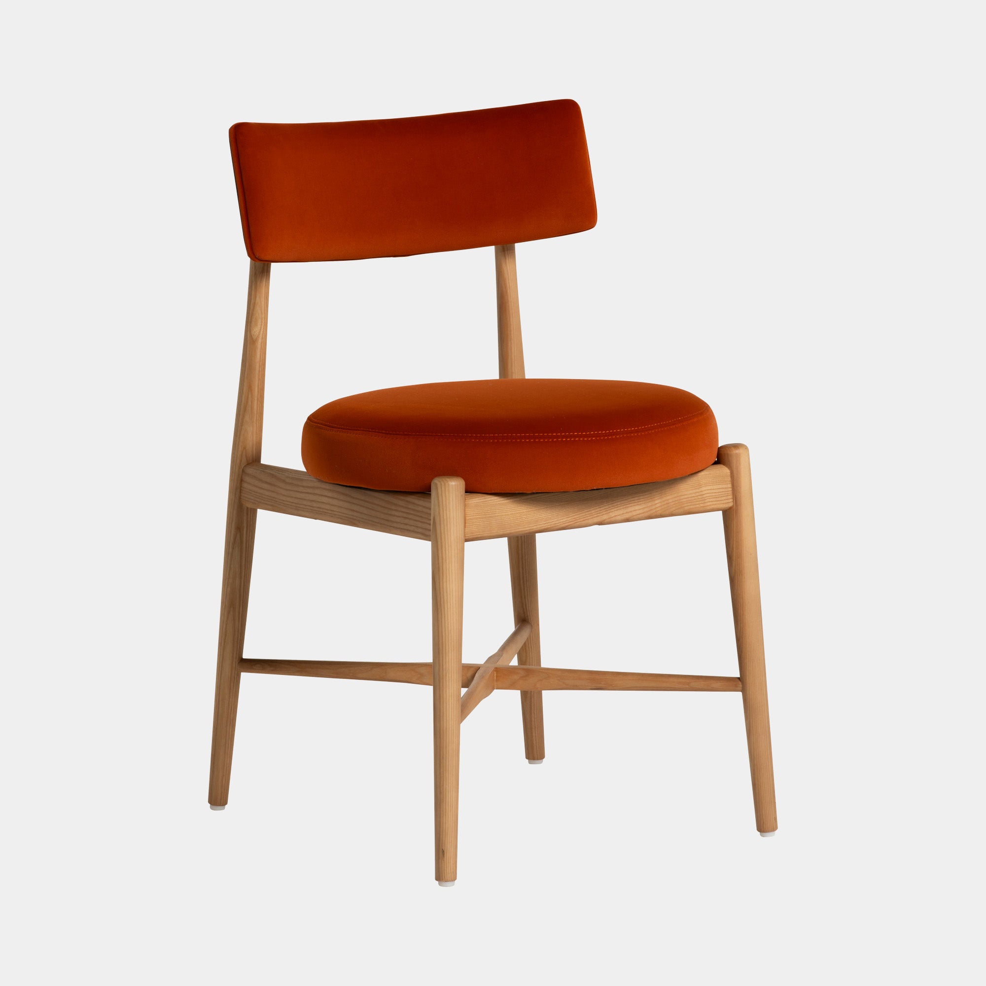 Tivoli - Dining Chair In Orange Fabric