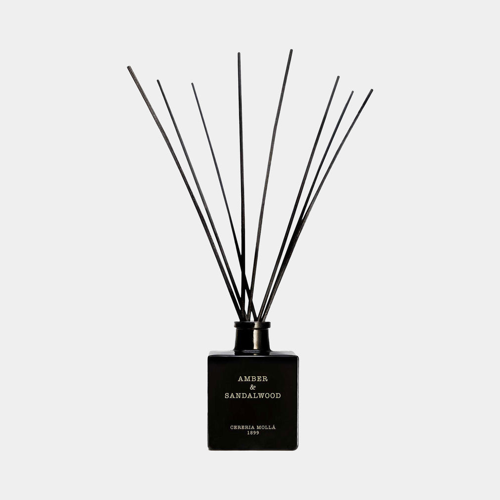 Cereria Molla - Amber & Sandalwood Reed Diffuser