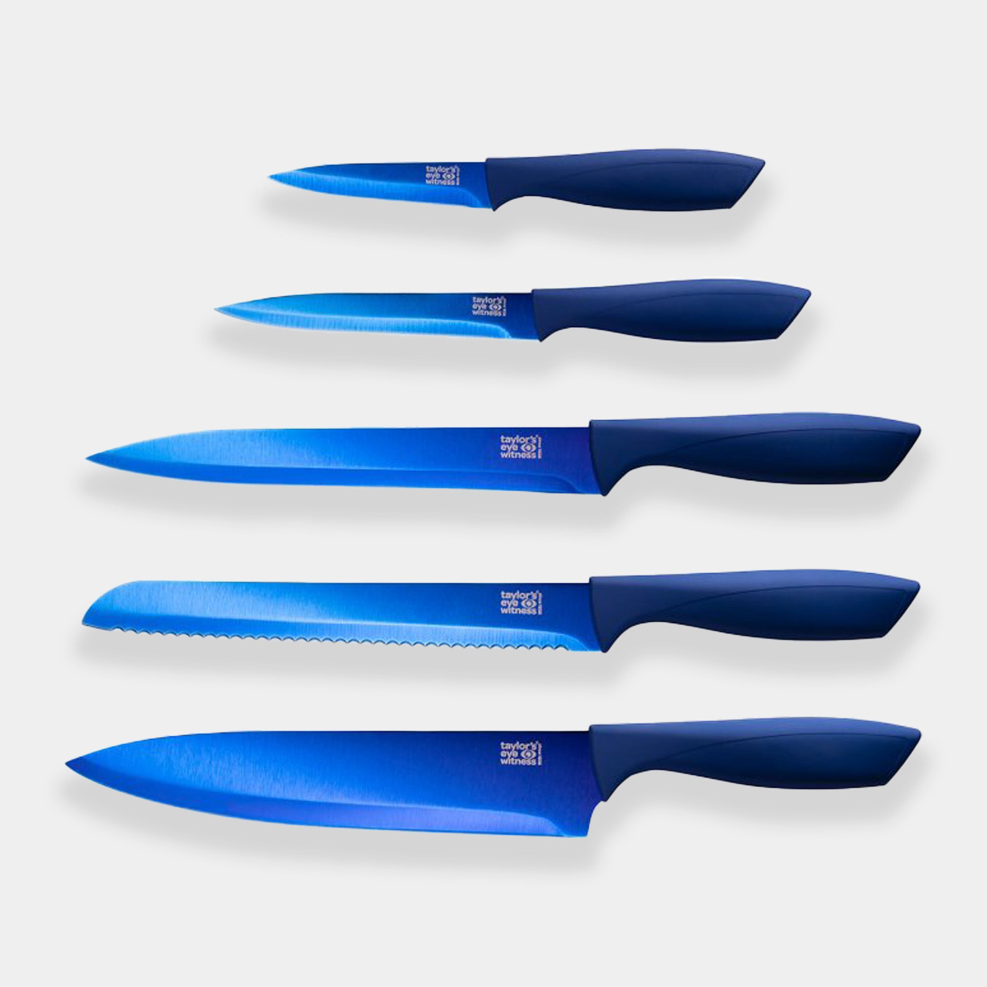 Kitchen Sapphire - 5 Piece Knife Block