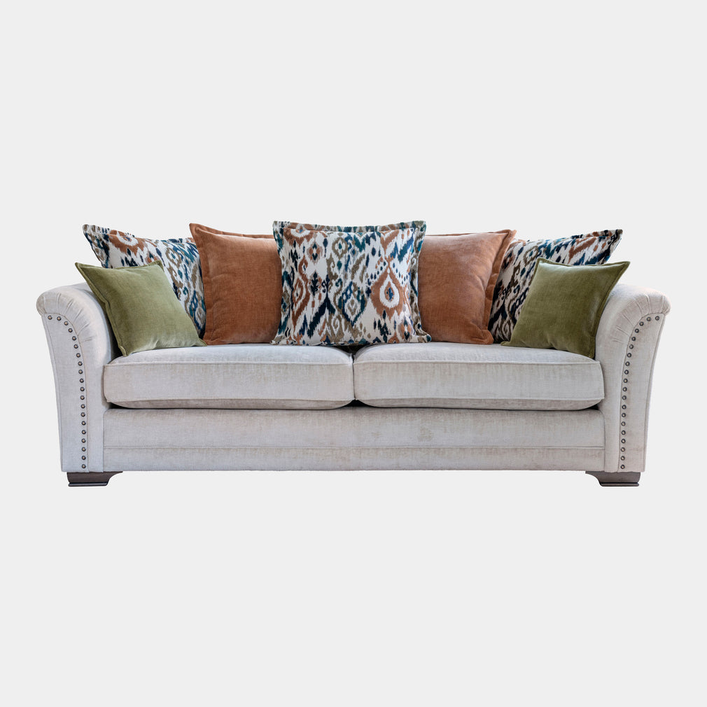 Glyndebourne - Pillow Back Grand Sofa In Fabric