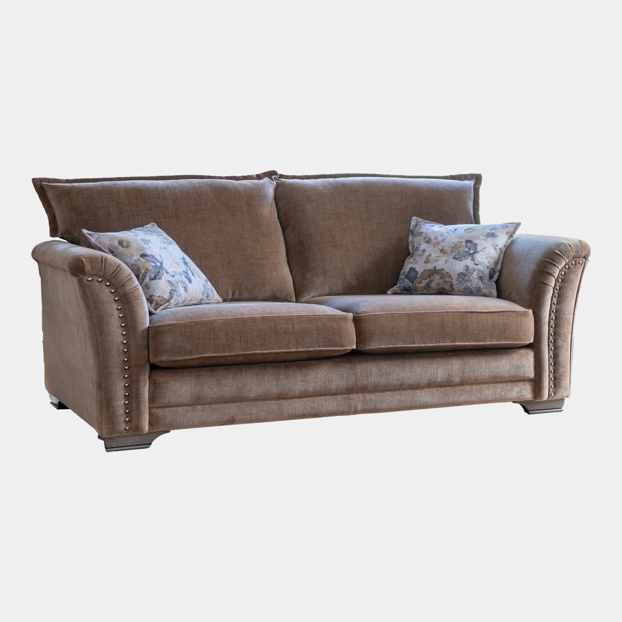 Glyndebourne - Standard Back 3 Seat Sofa In Fabric