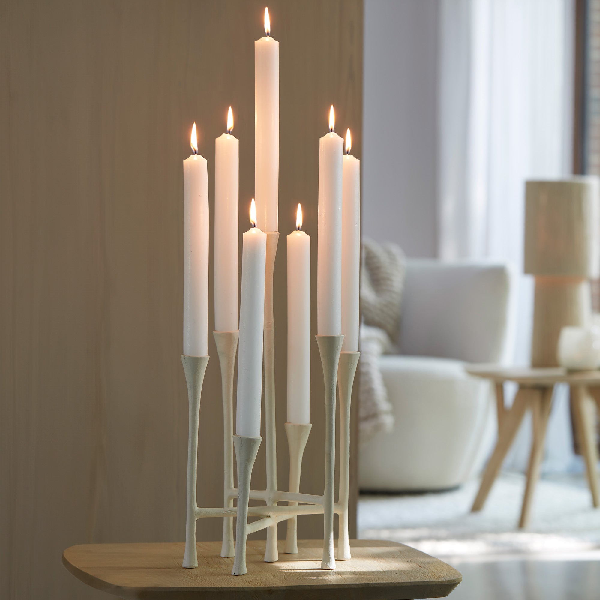 Olivier - Cream Candleholder