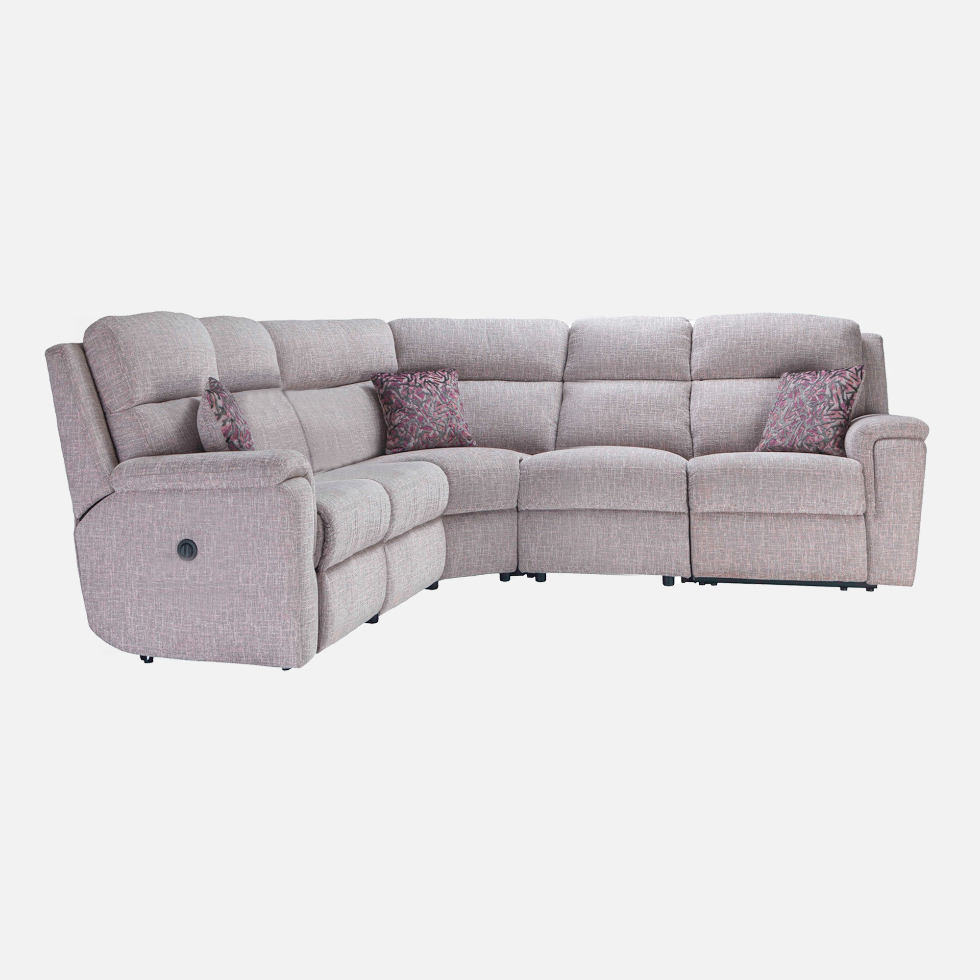 Newmarket - Corner Group With Power Recliners In Fabric