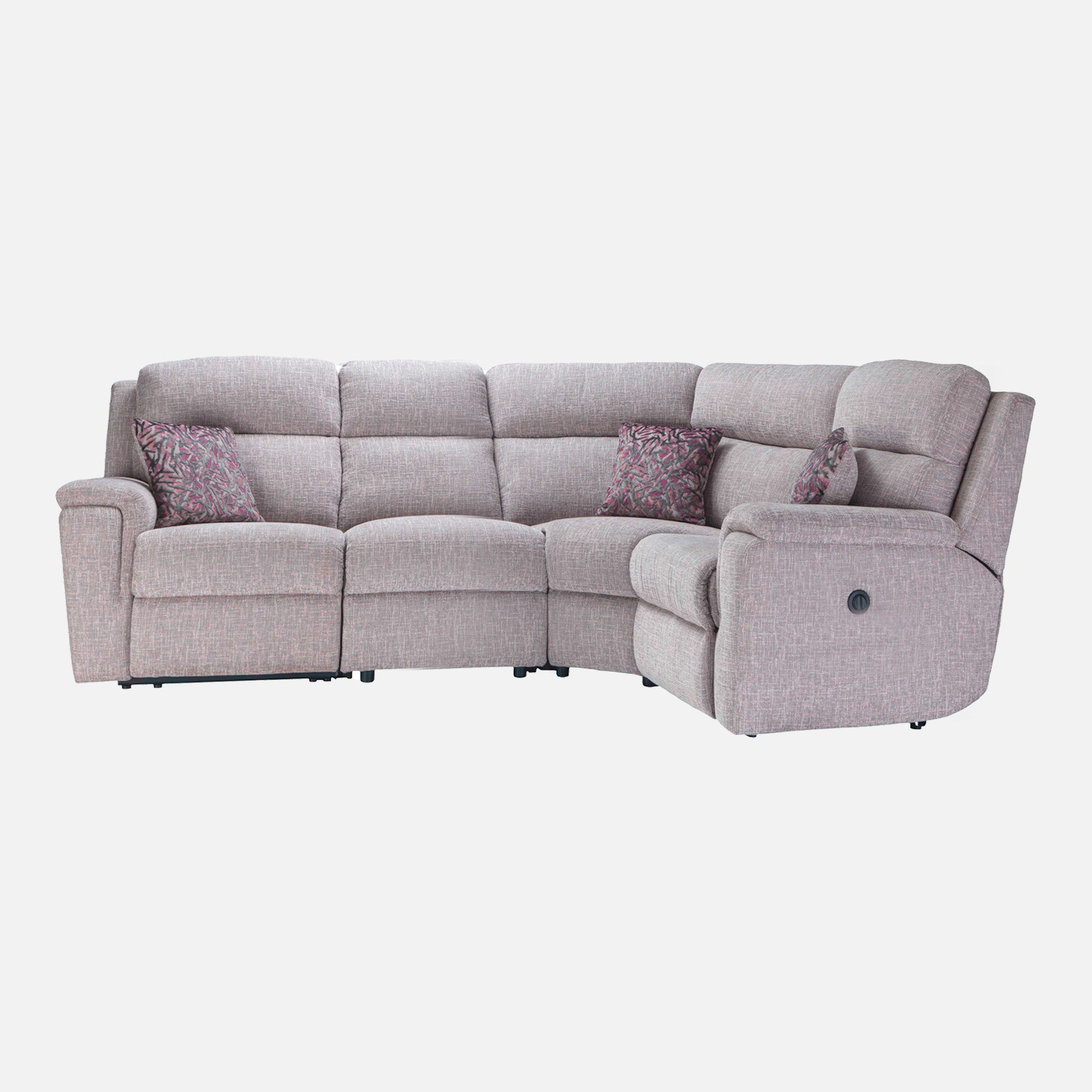 Newmarket - Small RHF With Manual Recliners In Fabric