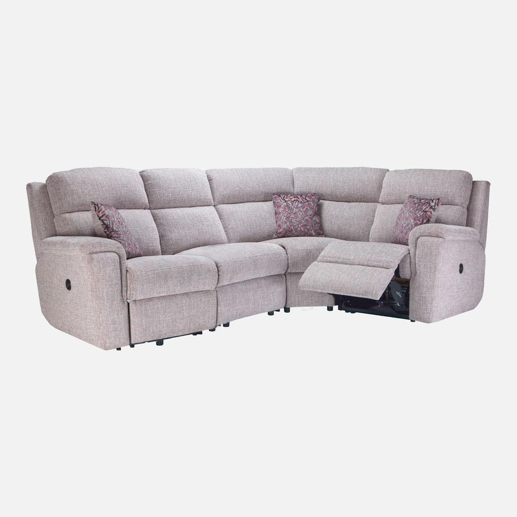 Newmarket - Small RHF With Manual Recliners In Fabric