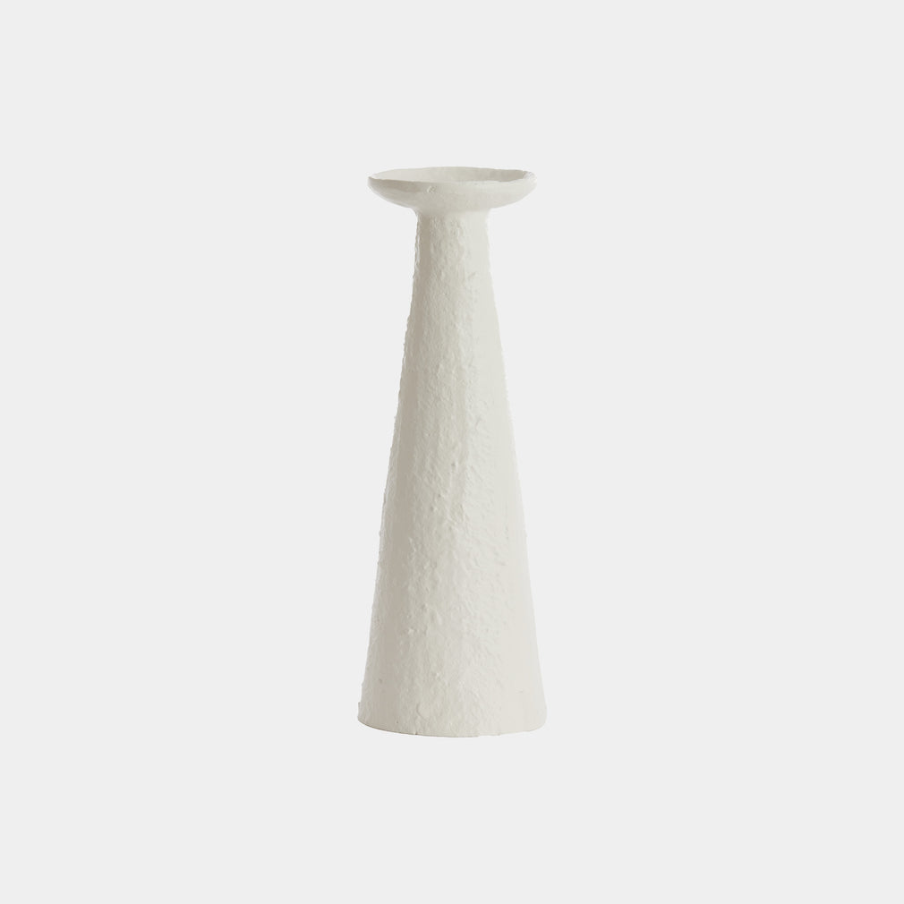 Ota - Small Cream Candleholder