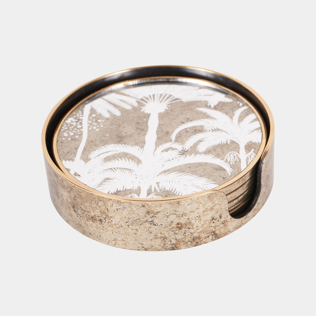 Palm Tree - Set of 4 Coasters