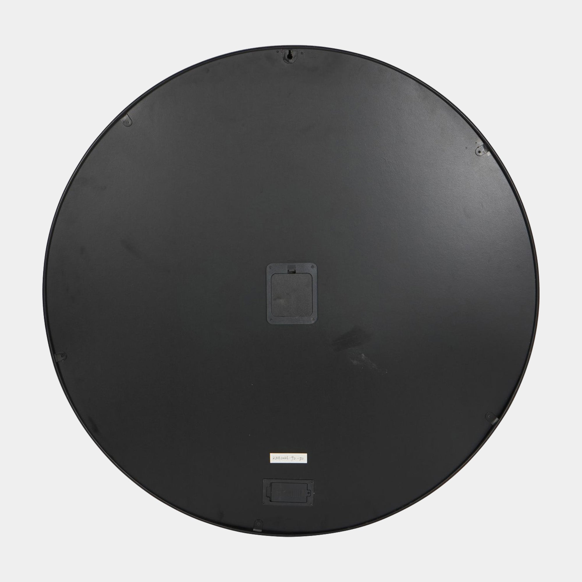 Palladium - Small Black Nickel Wall Clock