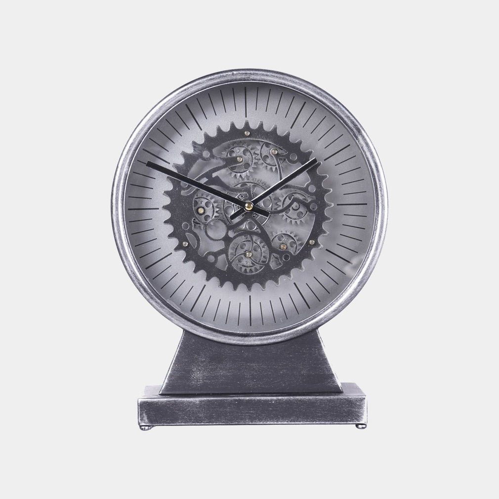 Palladium - Black Nickel Mantel Clock