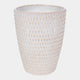 Navagio - Reactive Glaze Cream Ceramic Planter XL