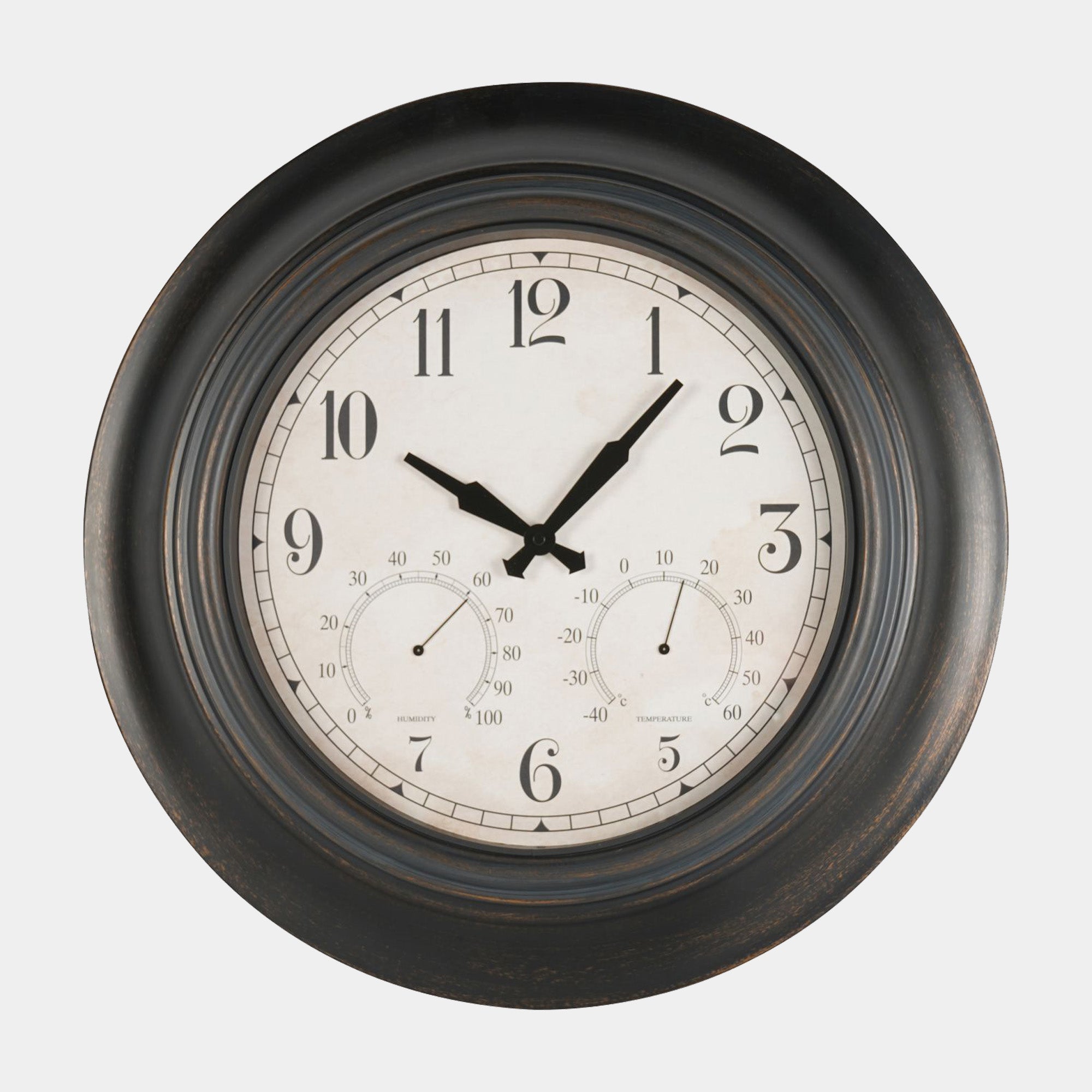 Nelson - Multi Dial Black Clock