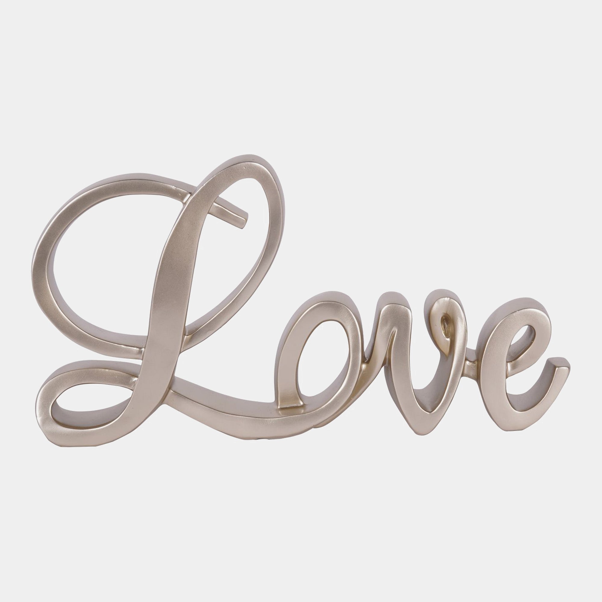Love - Script Sculpture