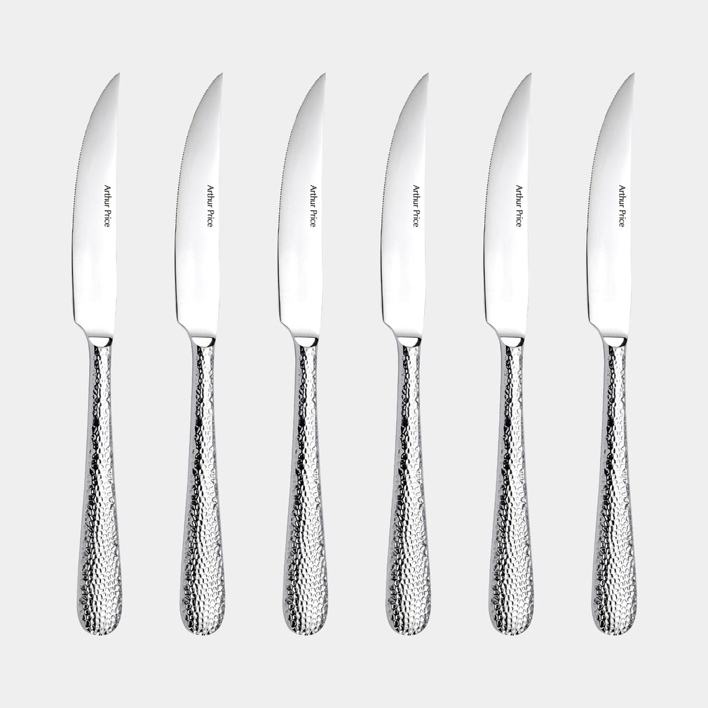 Arthur Price Avalon Steak Knives Set Of 6(BA)