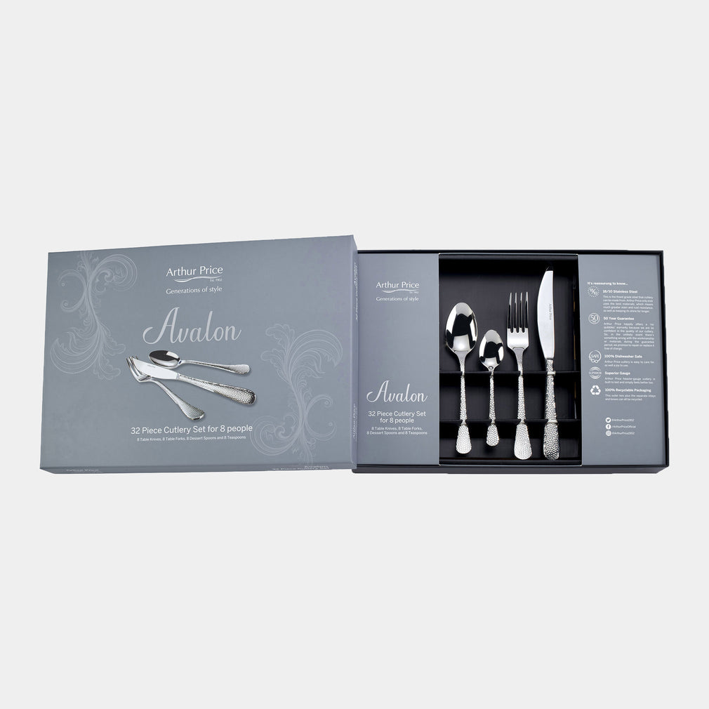 Arthur Price Avalon - 32 Piece Cutlery Set