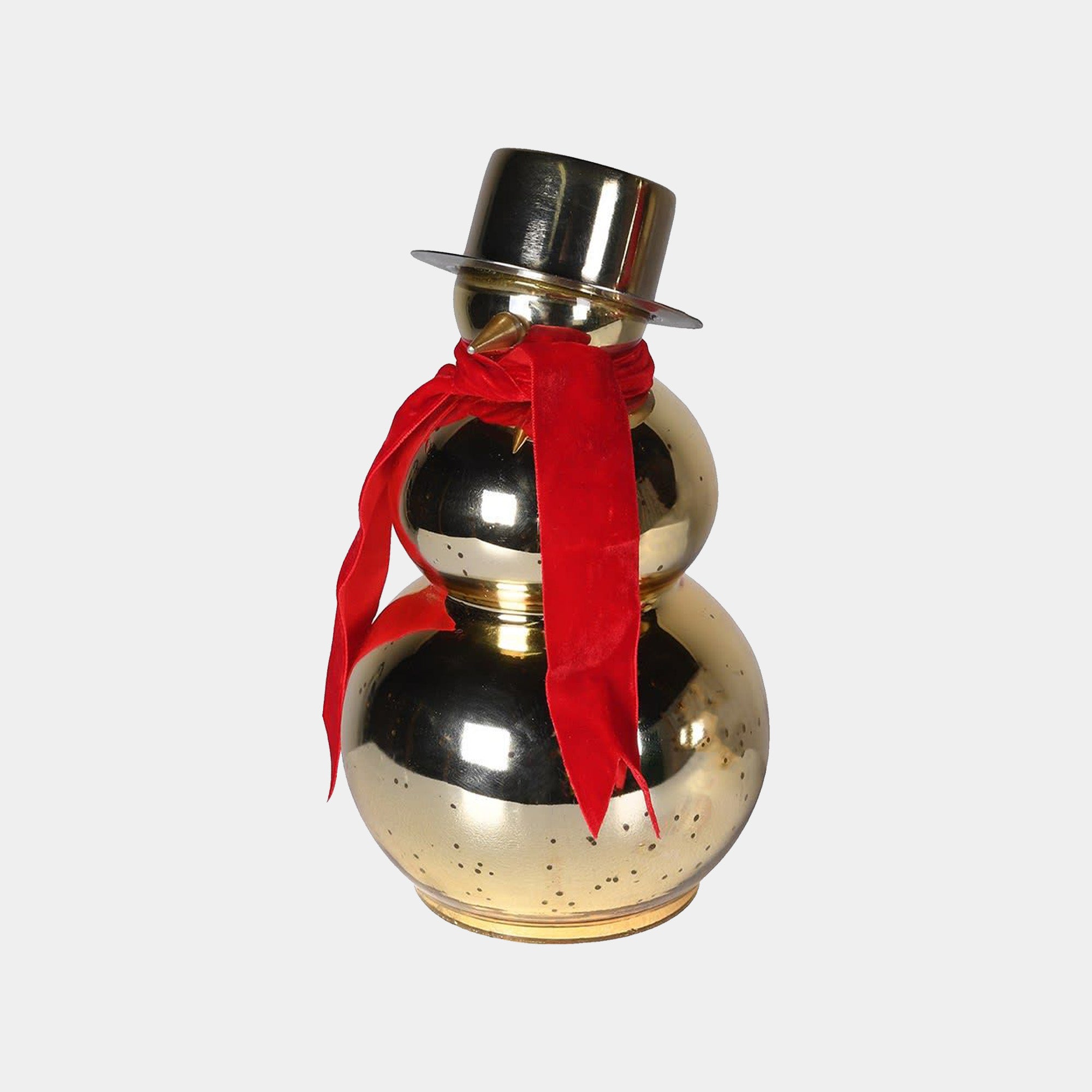 Gold Snowman - Small