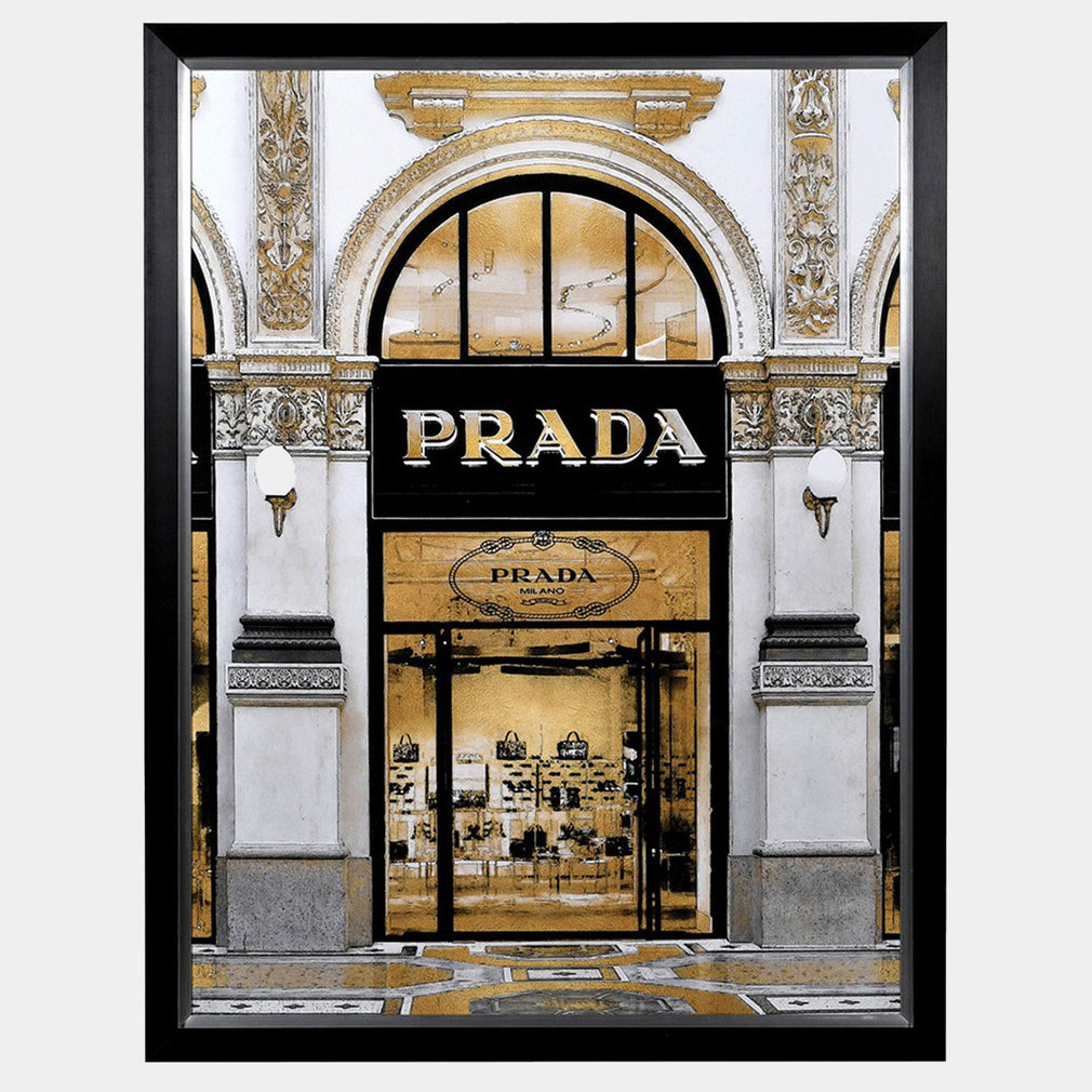 Designer Store In Milan - Framed Picture