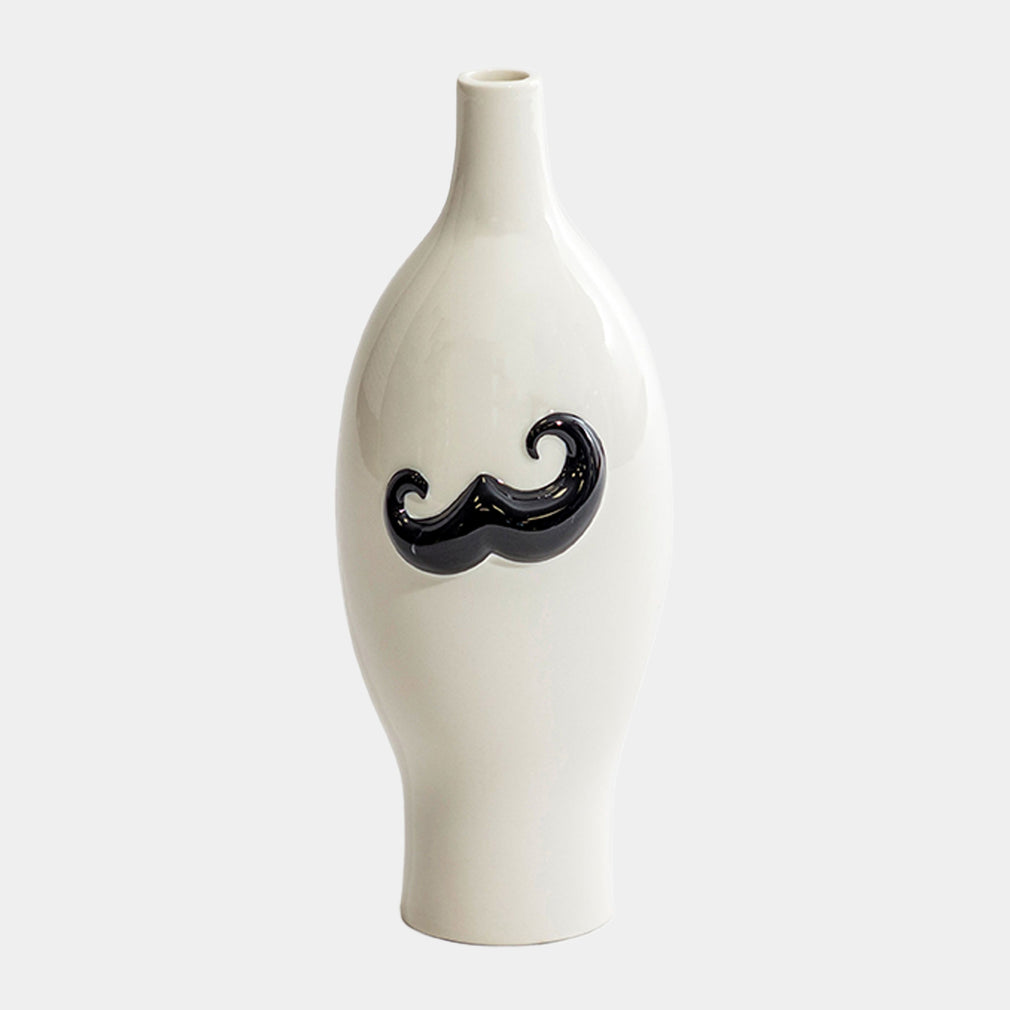 Poirot Moustache - Vase