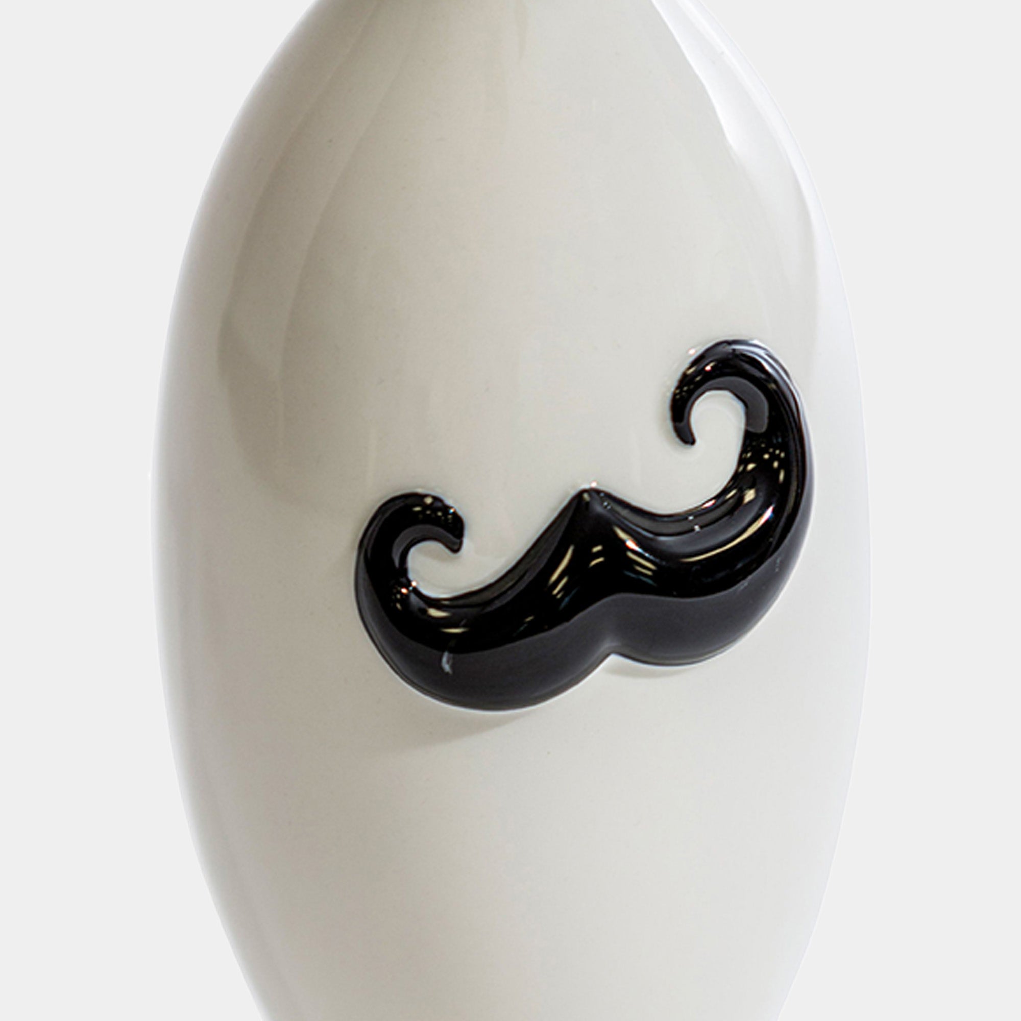 Poirot Moustache - Vase