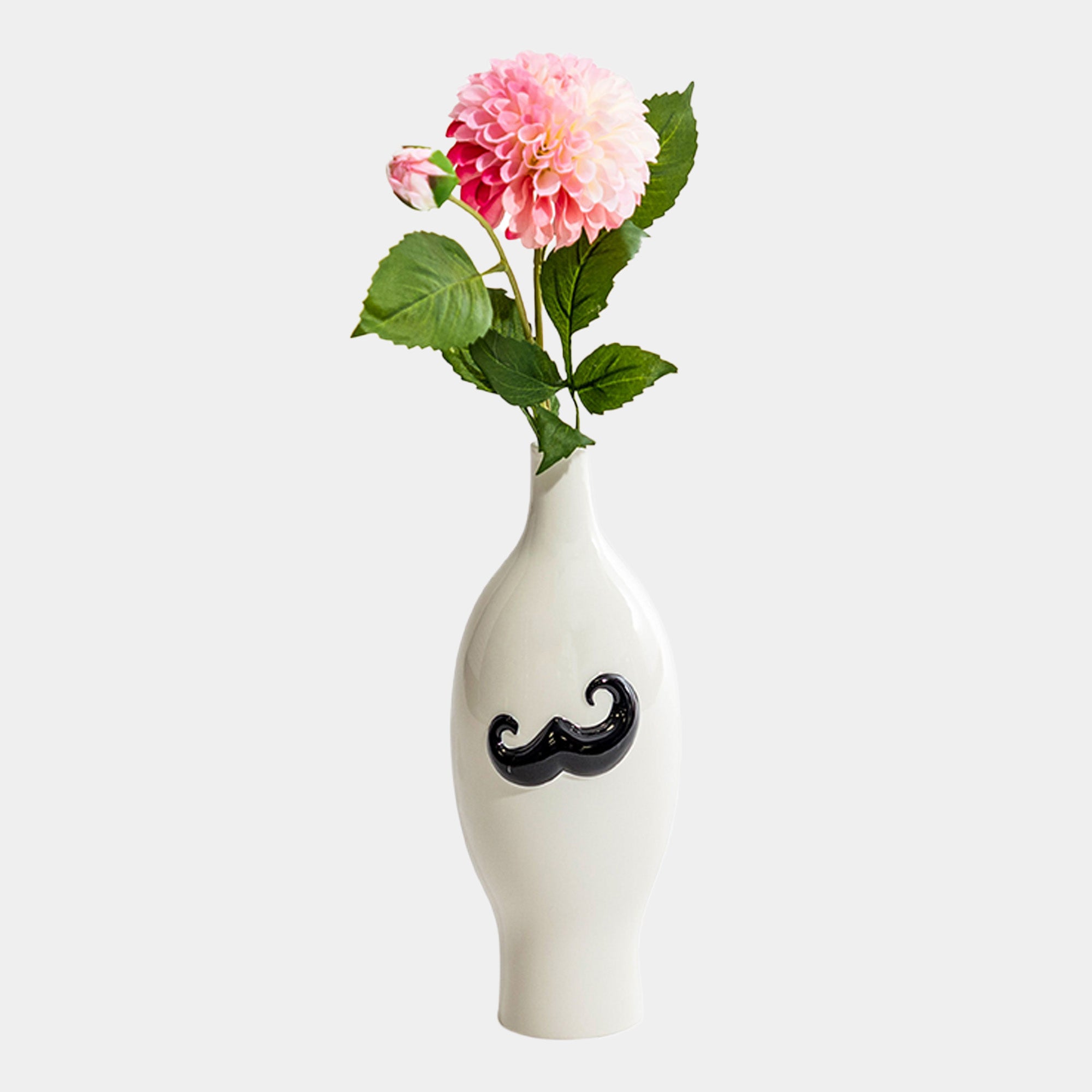 Poirot Moustache - Vase