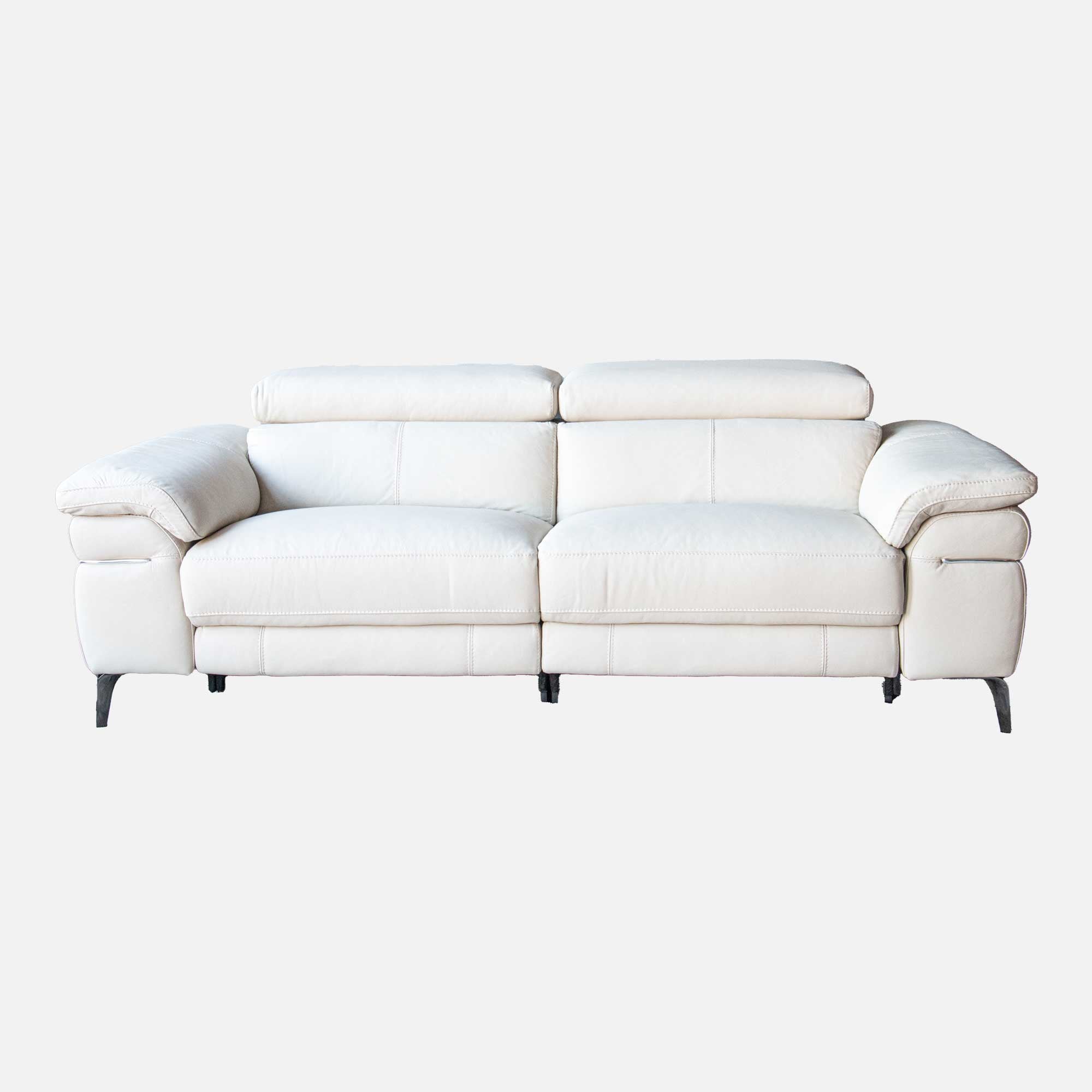 Berlinetta - 2.5 Compact Seat Sofa In Full Leather