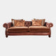 Tetrad Kensington - Midi Sofa In Fabric With Hide Mix