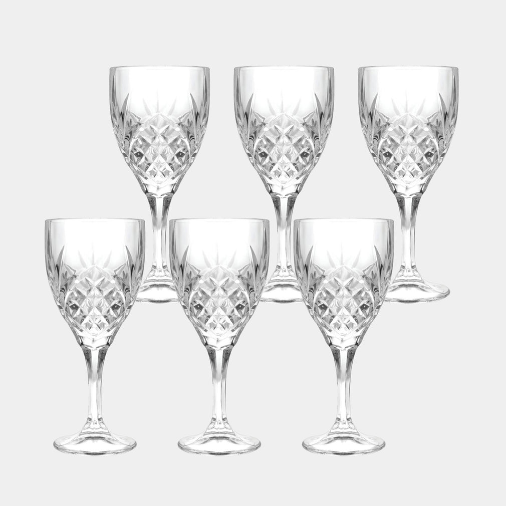 Tipperary Belvedere - Set of 6 Wine Glasses