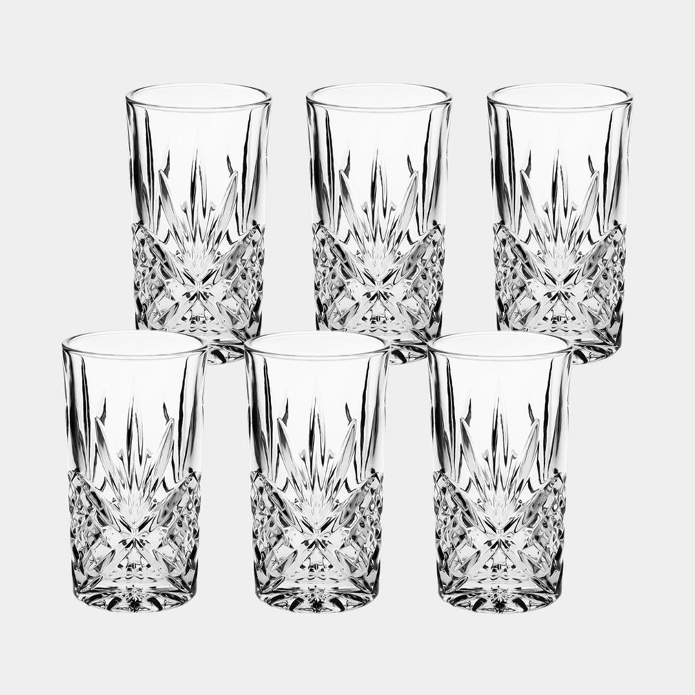 Tipperary Belvedere - Set of 6 HiBall Glasses