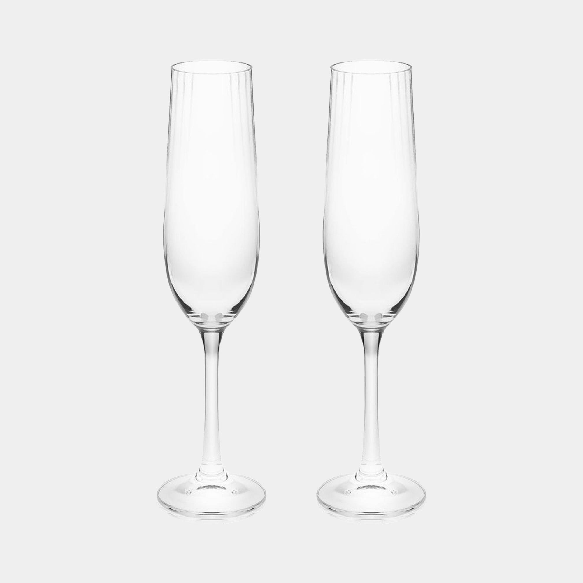 Tipperary Ripple - Set of 2 Flute Glasses